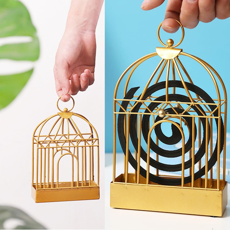 Floatdream 2 pieces creative mosquito coil holder, metal mosquito coil