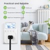 INKBIRD Plug in Thermostat 15A 1800W, Programmable Heating Cooling Digital