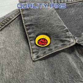 Herxion ALL THAT Enamel Pins, Funny Pins for Backpacks, Cute Hat Pins, Novelty Brooch Pins, Backpack Pins, Lapel Pins for Men, Women, Girls, Boys. For Lanyard, Bags, Hats, Clothing