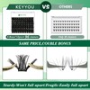 Lash Clusters 96pcs Individual Lashes D Curl 14mm Eyelash Clusters