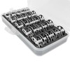 ZhXu Shuo 25 PCS/Box Bobbins with Storage Case Fits for