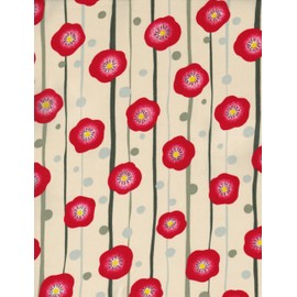 Kurochiku Japanese Pattern Shopping Eco Bag, Flower Housing Plum