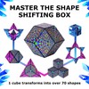 SHASHIBO Shape Shifting Box - STEM Magnetic Fidget Cube That
