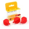 CUESOUL TERO AK4 Red Dart Flights Shield Shape Set of