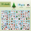 BETESSIN Christmas Stickers - Pack of 284 Christmas Stickers with