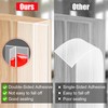 ToLanbbt T-Shaped Door Draft Stopper 1.97 in x 10 FT