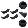 CAXUSD 4Pcs Dumbbell Saddles Durable Plastic Dumbbell Cradles for Replacement