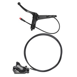 kimjncoy Hydraulic Brake for Bike，4-Pistons Hydraulic Brake Set,Hydraulic Brake Cut Off,Power Off Hydraulic Brake,2-pin Cut Off Brake for Bike,Scooter and Motorcycle