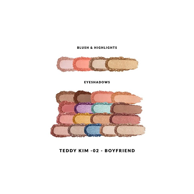 Kimchi Chic, Paleta de maquillaje, Teddy Kim - Boyfriend
