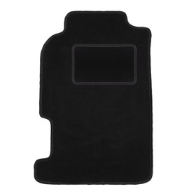 Wielganizator Black Fit Driver's Mat, Suitable for: Honda Prelude V Coupe (1996-2001) Doormat Driver's Side Velour Car Mats