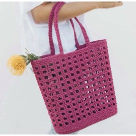 Soludos Large Beach Bag/Summer Tote Made With 100% Natural And Organic Materials