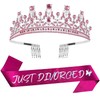 Just Divorced Tiara and Sash Divorced Party Tiara Women Party