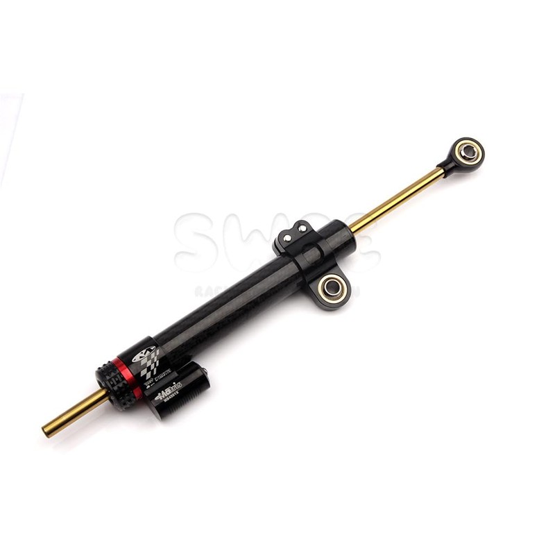 NORXI Universal Motorcycle Steering Damper, Adjustable Steering Damper Stabilizer, Linear