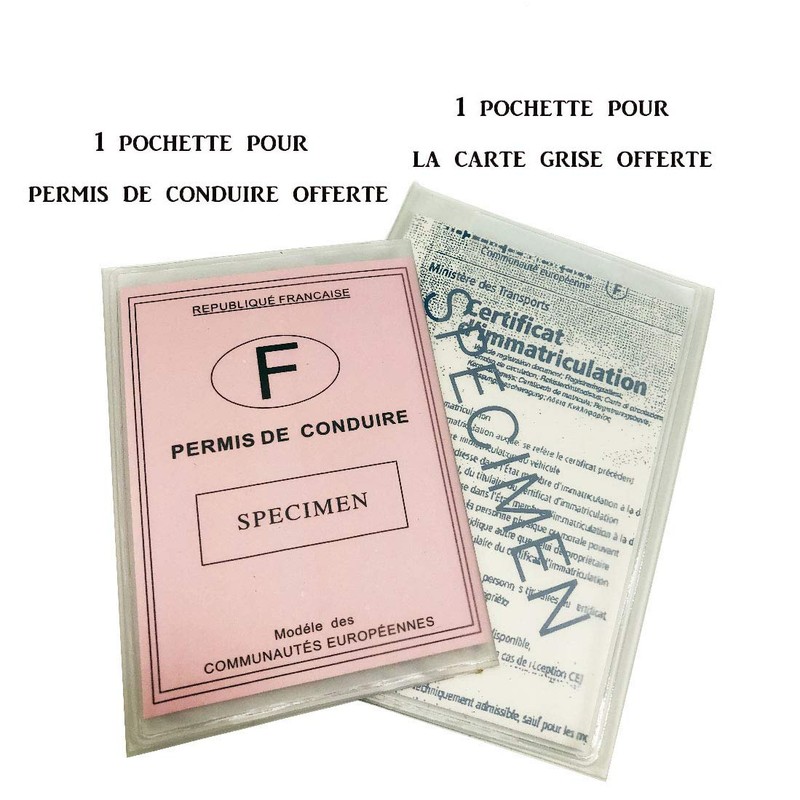 Charmoni - 3 Flaps Car Paper Cover Car License ID