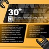Bionso 22PCS Titanium Oscillating Tool Blade Cuts Metal and Wood,