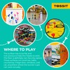 TOSSIT Game Set - Indoor, Outdoor Suction Cup Throwing Party