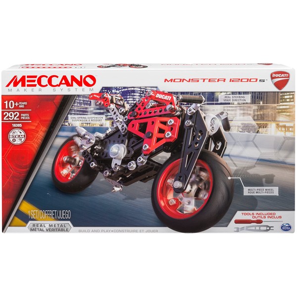 Meccano Ducati Monster 1200 S (Styles Vary)