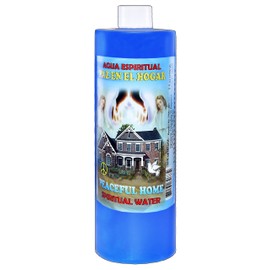 MISTIC 1 BOTTLE PEACEFUL HOME SPIRITUAL WATER-PAZ EN EL HOGAR AGUA ESPIRITUAL 16OZ - MAGICK PAGAN