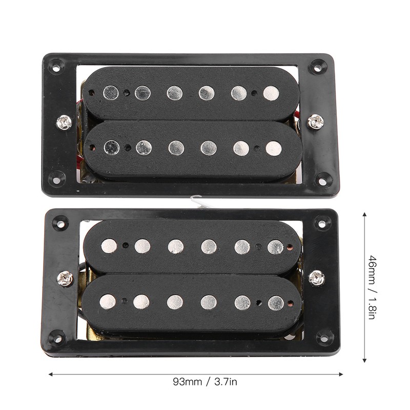 Electric Guitar Pickup for ST/SQ Dual Coil Black Frame Musical