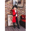 Party City Captain Kids Cosplay, 55.1 inches (140 cm), Red