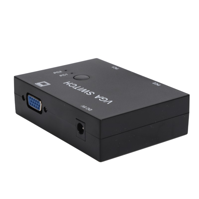 VGA Switcher 2 Input +1 Output MultiComputer Host Converter 2