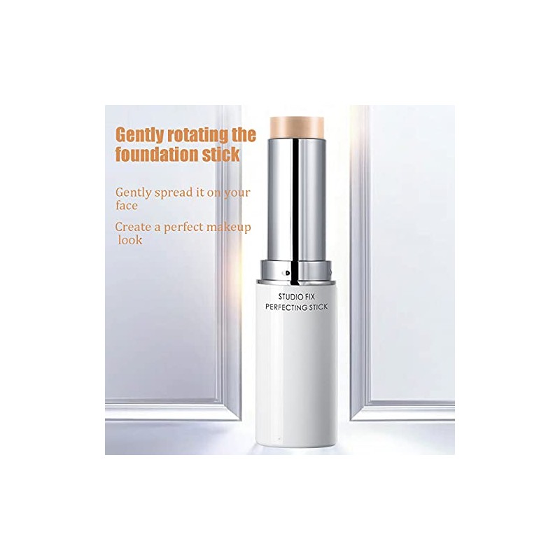 Base Maquillaje Barra Pudaier Iluminadora Resistente Agua Cobertura Total Perfecta