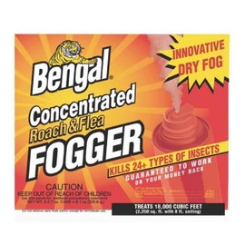 Bengal Chemical 55201 Roach and Flea Indoor Fogger, 3-2.7 oz. Cans | Bengal