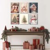 Christmas Gingerbread House Canvas Wall Art Decor - 8X10 inch