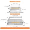 SANNO Expandable Pull Out Cabinet Organizer, Heavy Duty Under Sink