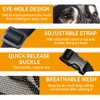 BARKLESS Short Snout Dog Muzzle, Breathable Mesh Flat Faced Muzzle
