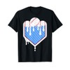 Baseball Drip Boy Ice Cream Sprinkle Youth Baseball Birthday T-Shirt
