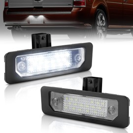 NEIFILES LED License Plate Light Tag Light Compatible with Ford Mustang 2010-2014 Focus Taurus 2008-2017 Fusion 2006-2012 and Flex 2009-2018 Assembly Replacement