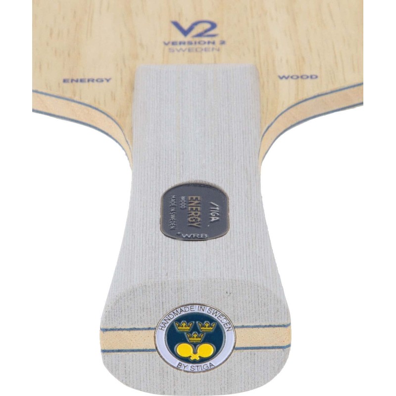 STIGA 107435 Table Tennis Racket Energy Wood V2 WRB FLA
