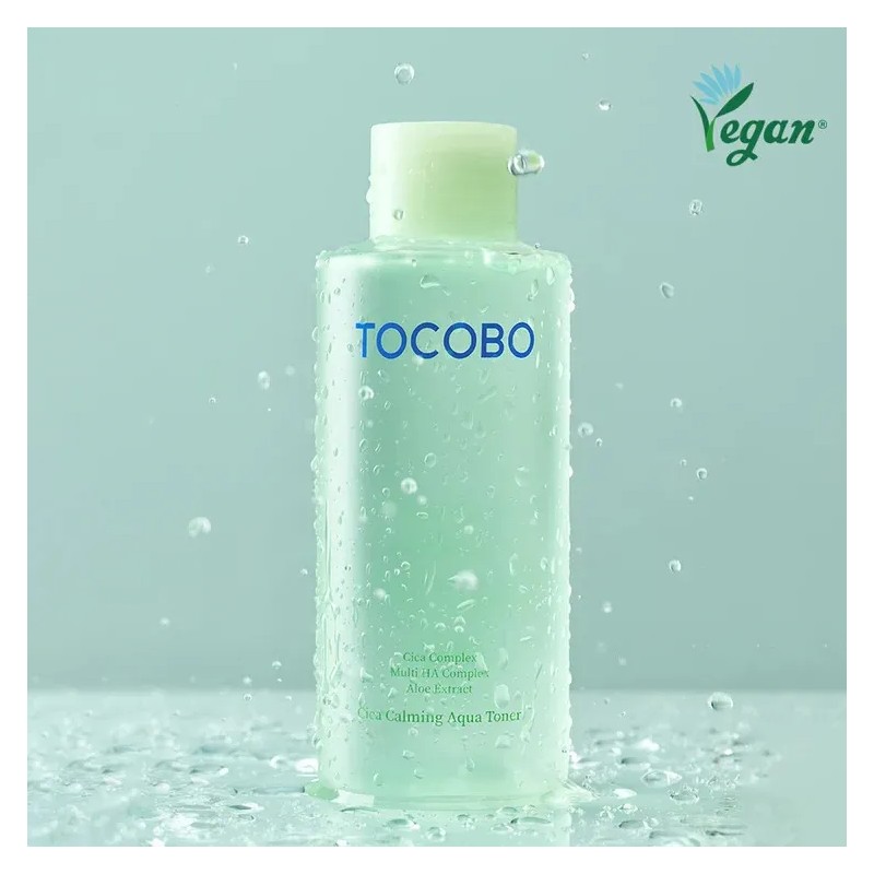 Tocobo Cica Calming Aqua Toner Tónico Calmante Facial Todo Tipo