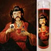St of Spades Rock Legend Prayer Candle, 8" glass jar