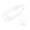 MOUYAT 110PCS 30ml Transparent Flip Cap Bottles, Empty Clear Travel