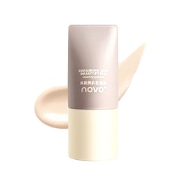 Novo Creamy Skin Care Foundation - Innovative Texture, Natural Finish, Long-Lasting Hydration, Oil Control, with Tremella Polysaccharides & Sodium Hyaluronate