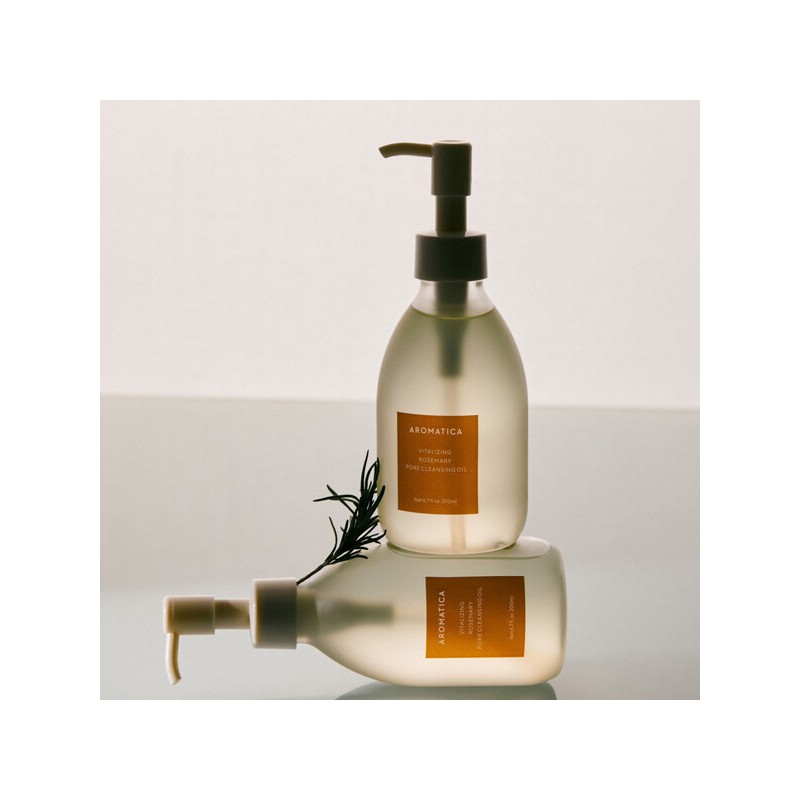 Aromatica (현대Hmall)아로마티카 바이탈라이징 로즈마리 포어 클렌징 오일 200ml (Aromatica) Vitalizing