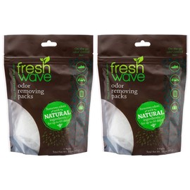 Fresh Wave Paquetes de eliminación de olores y desodorizantes, 2 bolsas de 6 unidades