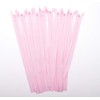 60cm Adjustable Length Invisible Zip - Pink, 10 Pieces