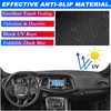 KEEGTBOX Dashboard Mat Cover Interior Center Console UV Rays Protector