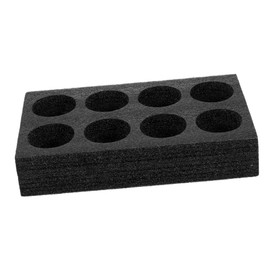 LIFKOME Multiple Holes Cup Holder Foam 8 Cup Drink Carrier for Delivery Takeout Cup Trays Beverage Trays for Camping Restaurant Refrigerator