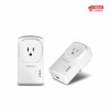 TRENDnet TPL-407E2K 500 AV Compact Powerline Adapter Kit /w Pass