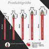 FOCSTOL Tile Drill Bit Set - 10 Pieces Carbide Drill