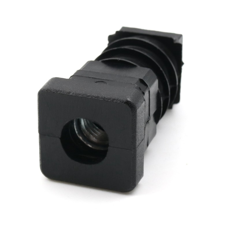 Design61 4 x Threaded Plugs Square Tube Plugs 18 x