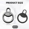 16 Pcs Zipper Pulls, Circle Zip Pull Replacement for Luggage