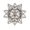 Deco 79 95243 Trendy Metal Wire Star Décor, 7" W