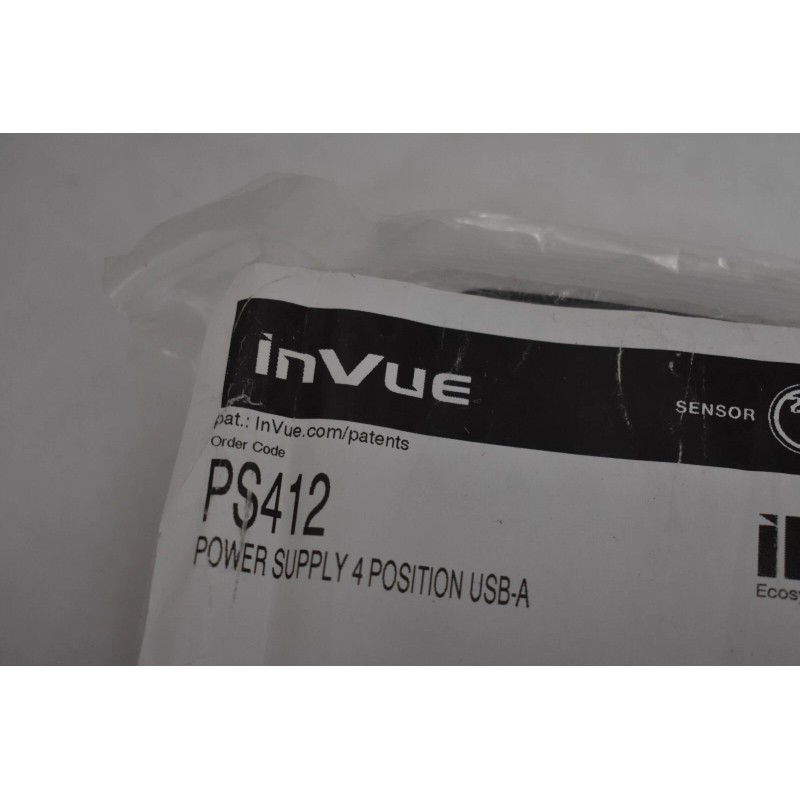 InVue PS412 Power Supply 4 Position USB-A PS412B44 Genuine OEM