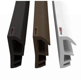 Steigner SFD14 Window Frame Seal Groove in Thermoplastic Elastomer (TPE) Width 5 mm Black