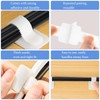 ChAusa 60 pcs Sticky Hook Cat Window Guard, Window Mesh